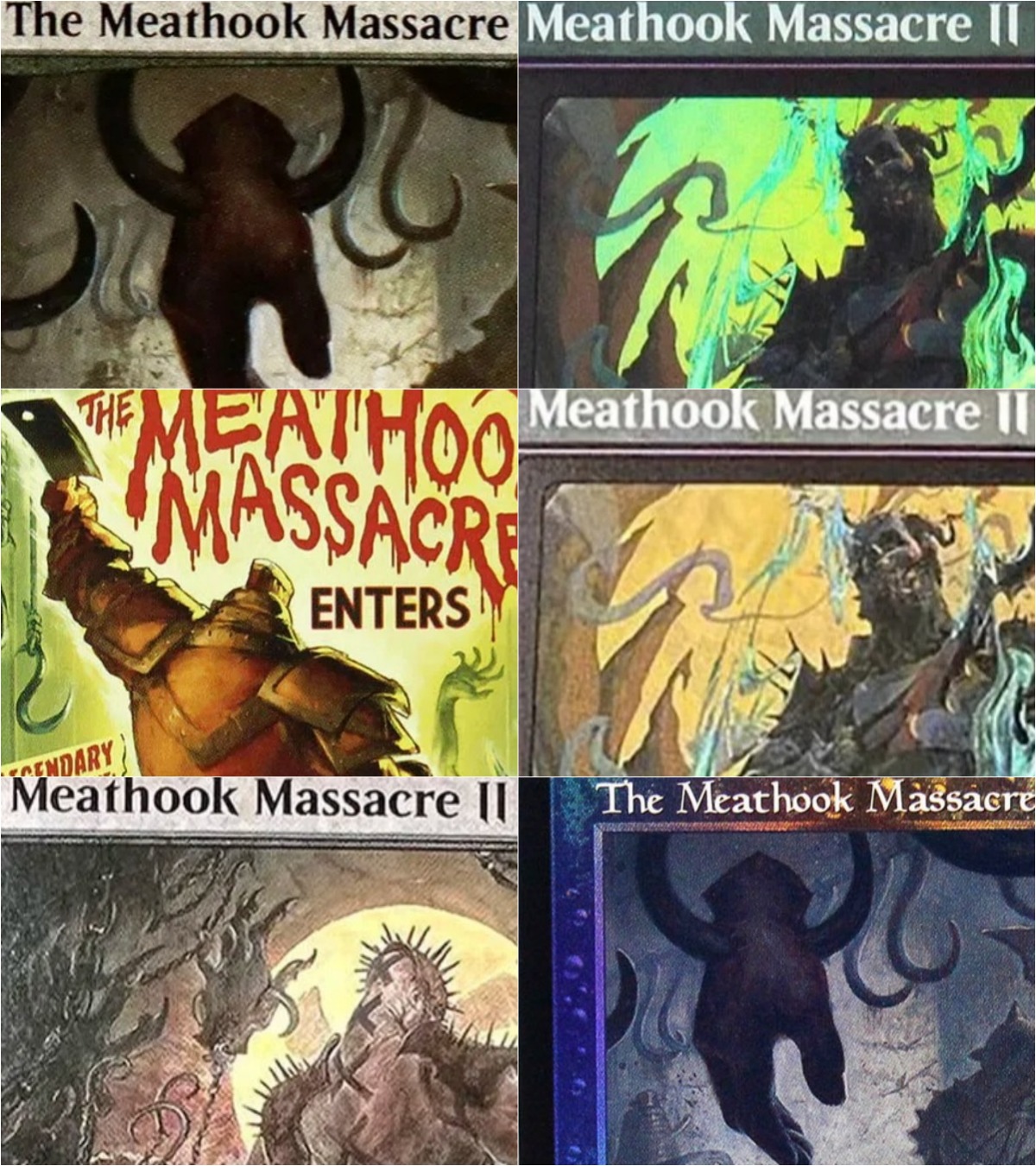 Board Game Quest - The Meathook Massacre Custom TCG Magical