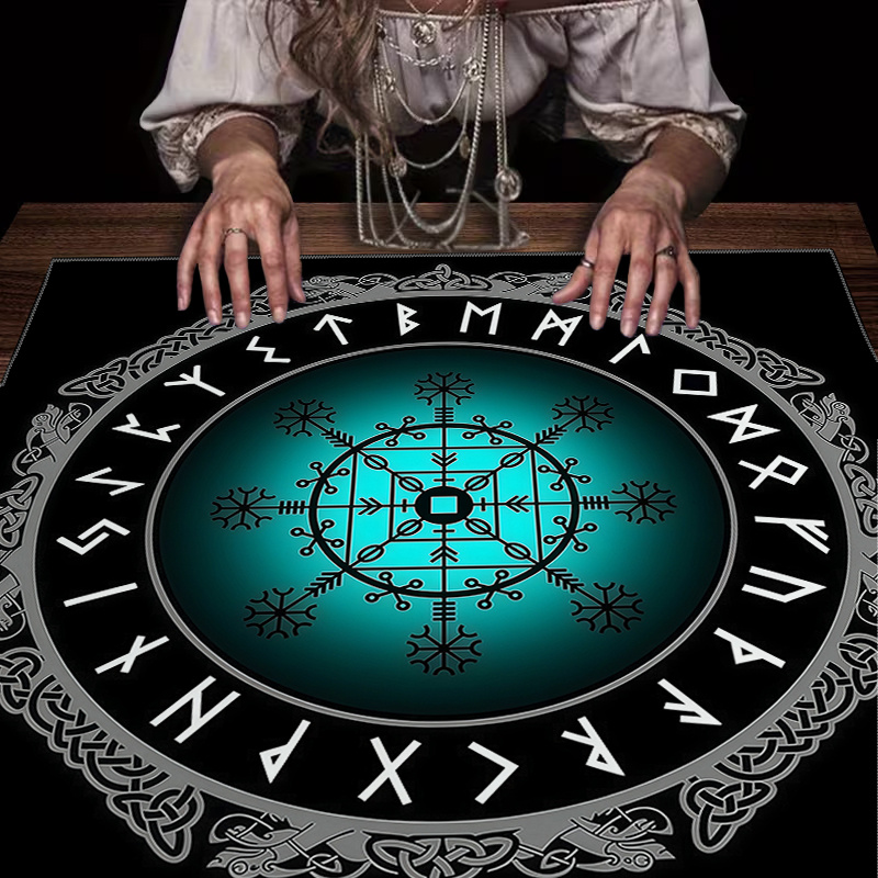 Board Game Vikings - VIKAMA Nordic Viking Compass Pattern Tarot