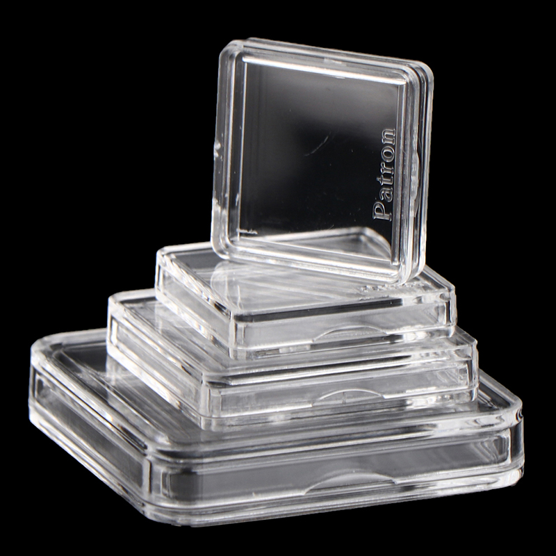 Board Game Verdant - 10PCS Square Clear Plastic Protector Containers