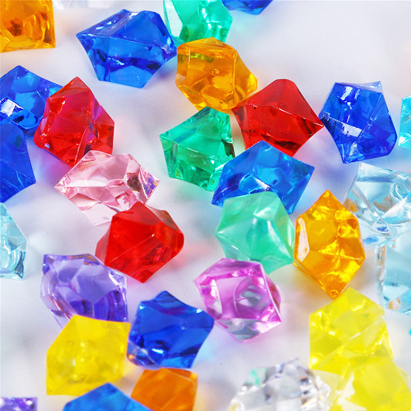 Board Game Dixit - 50PCS 14*11mm Acrylic Transparent Pawn Irregular