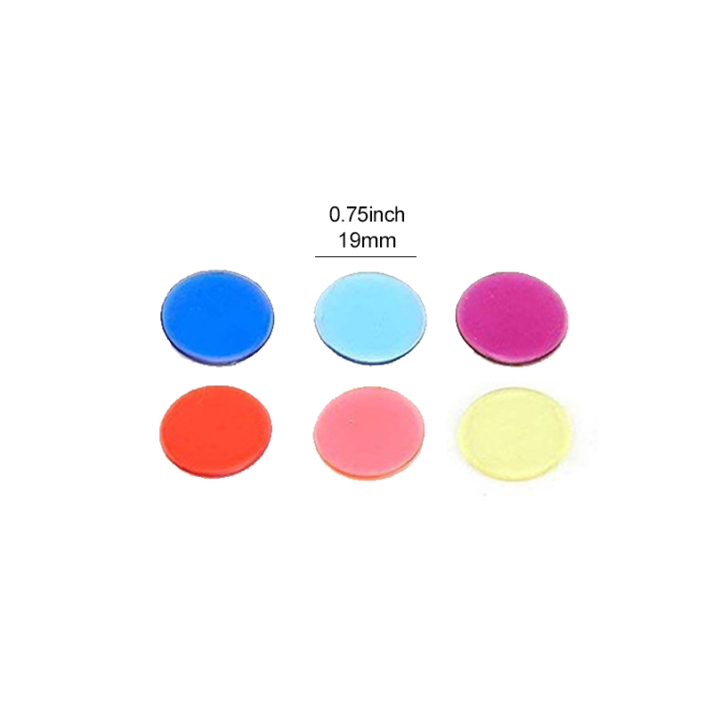 50/100/200pcs 19mm Plastic Chi - Board Game Verdant ulasan dan harga