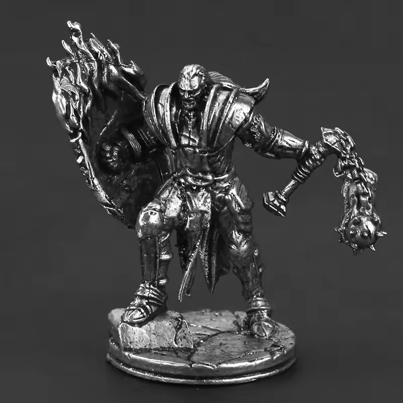 White Brass Viking Warrior Min - Board Game Vikings ulasan dan harga