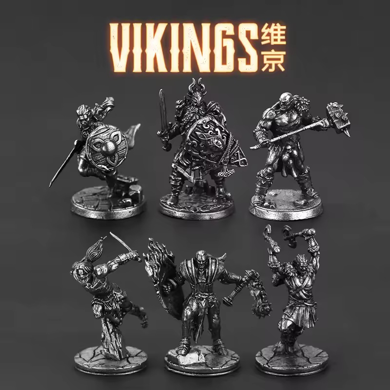 White Brass Viking Warrior Min - Board Game Vikings ulasan dan harga