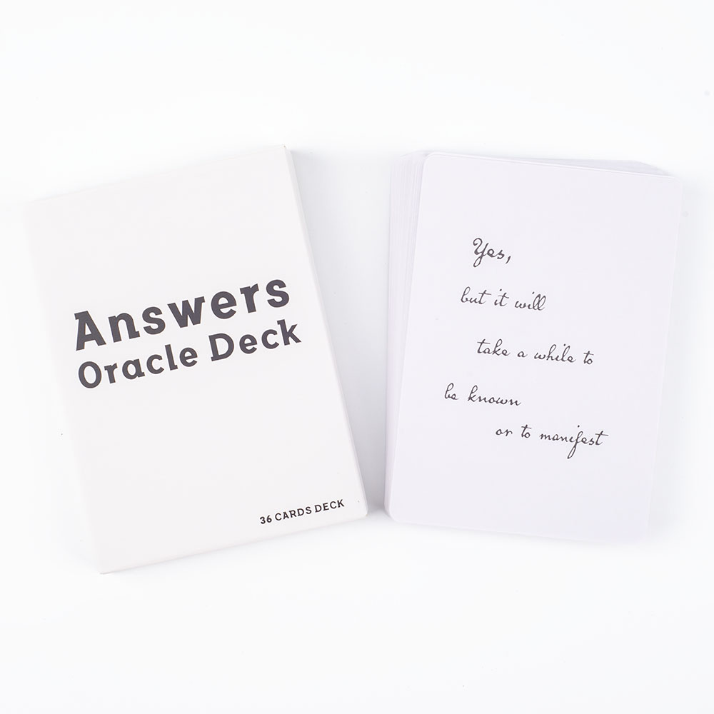 Answers Oracle Deck 36 Cards M - Board Game Quest ulasan dan harga