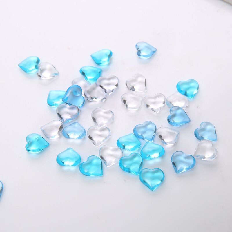 100PCS 10*4mm Heart Shape Acry - Board Game Verdant ulasan dan harga