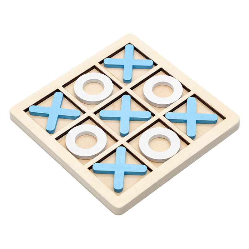 XO Tic-tac-toe children's Link - Board Game For 3 Players ulasan dan harga
