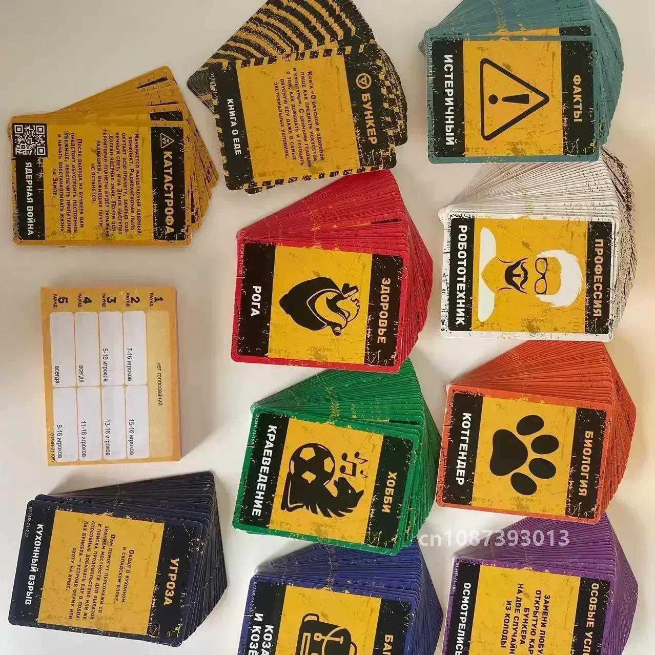 Classic Russian Bunker Cards B - Board Game Dixit ulasan dan harga