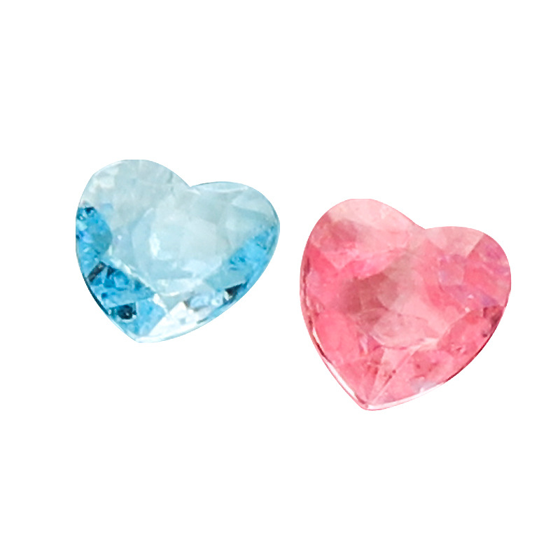 100PCS 12mm Acrylic Heart Shap - Board Game Verdant ulasan dan harga