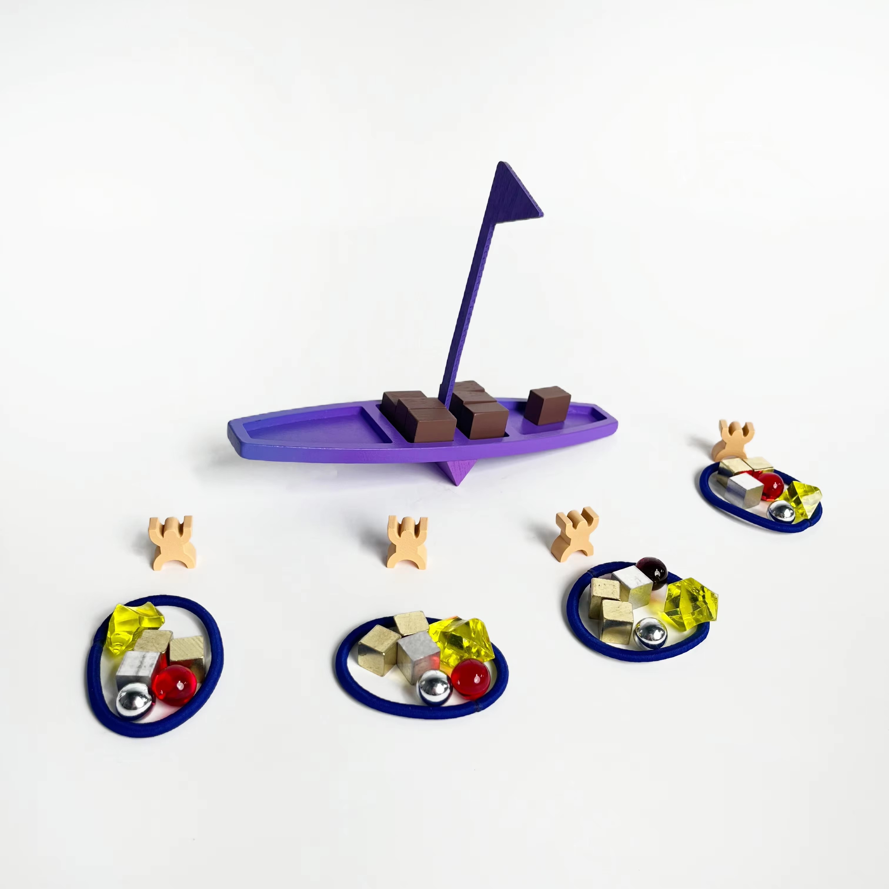 Viking See-Saw Board Game – Ba - Board Game Vikings ulasan dan harga