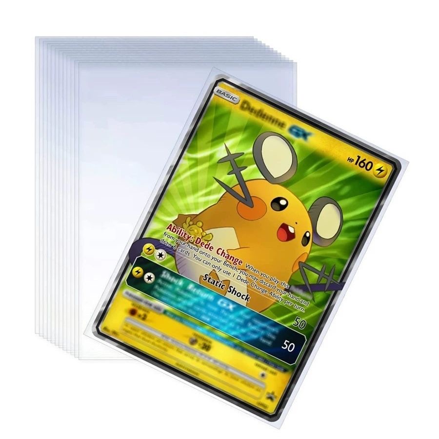 100Pcs Games Card Sleeves Tran - Board Game Quest ulasan dan harga