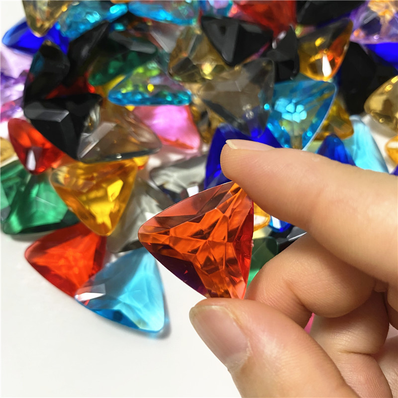 10Pcs Acrylic Plastic 23*23*23 - Board Game Verdant ulasan dan harga