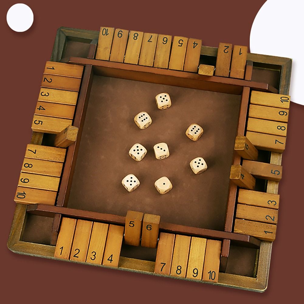 Shut The Box Dice Board Game W - Board Game Dixit ulasan dan harga