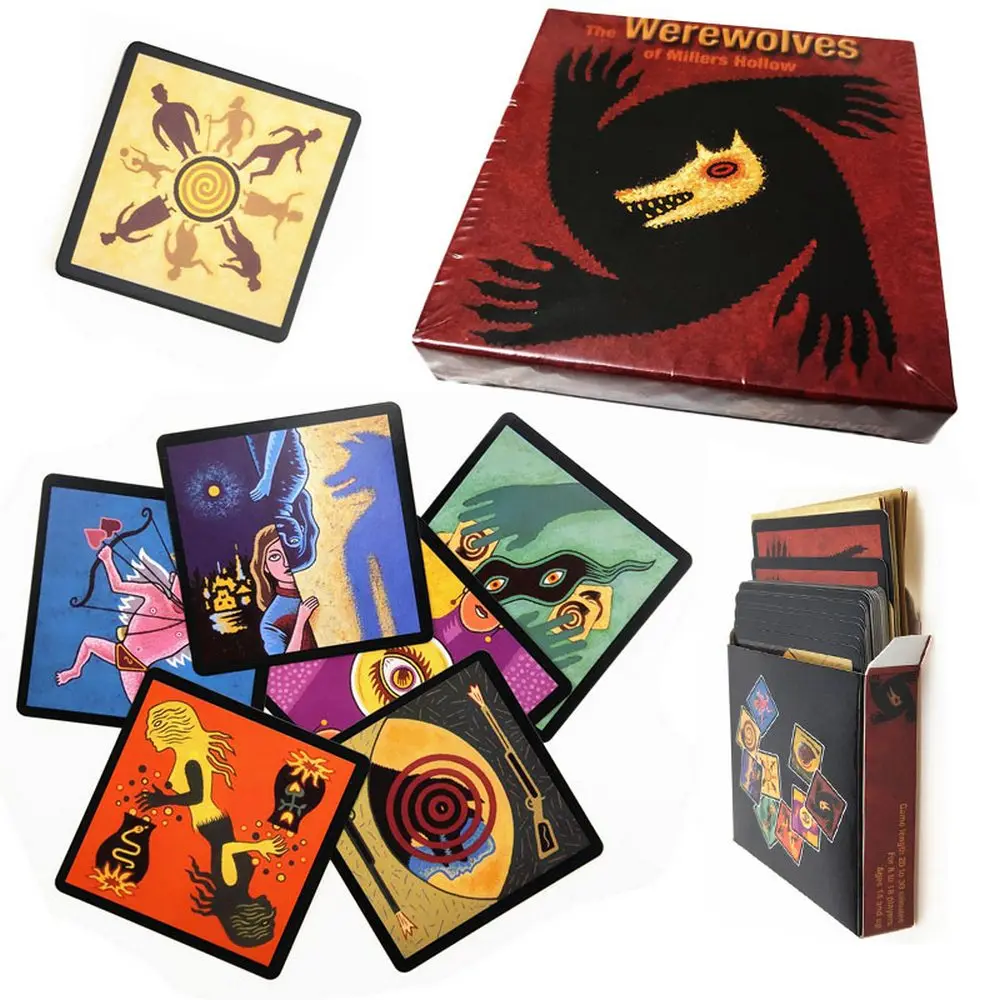 Werewolf Killing Game Board Ga - Board Game Werewolf ulasan dan harga