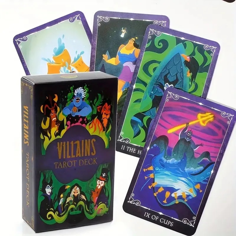 78pcs Villains Tarot Decks Hig - Board Game Villainous ulasan dan harga