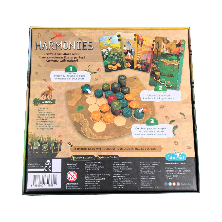 Harmonies - Board Games - Crea - Board Game Azul ulasan dan harga