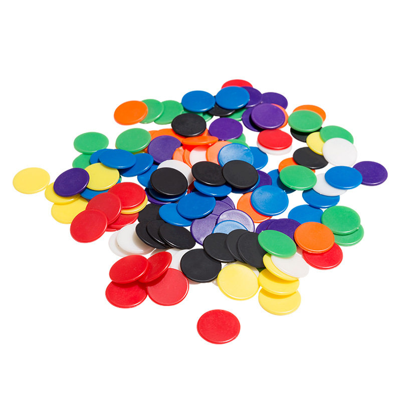 50/100/200pcs 19mm Chips Plast - Board Game Verdant ulasan dan harga