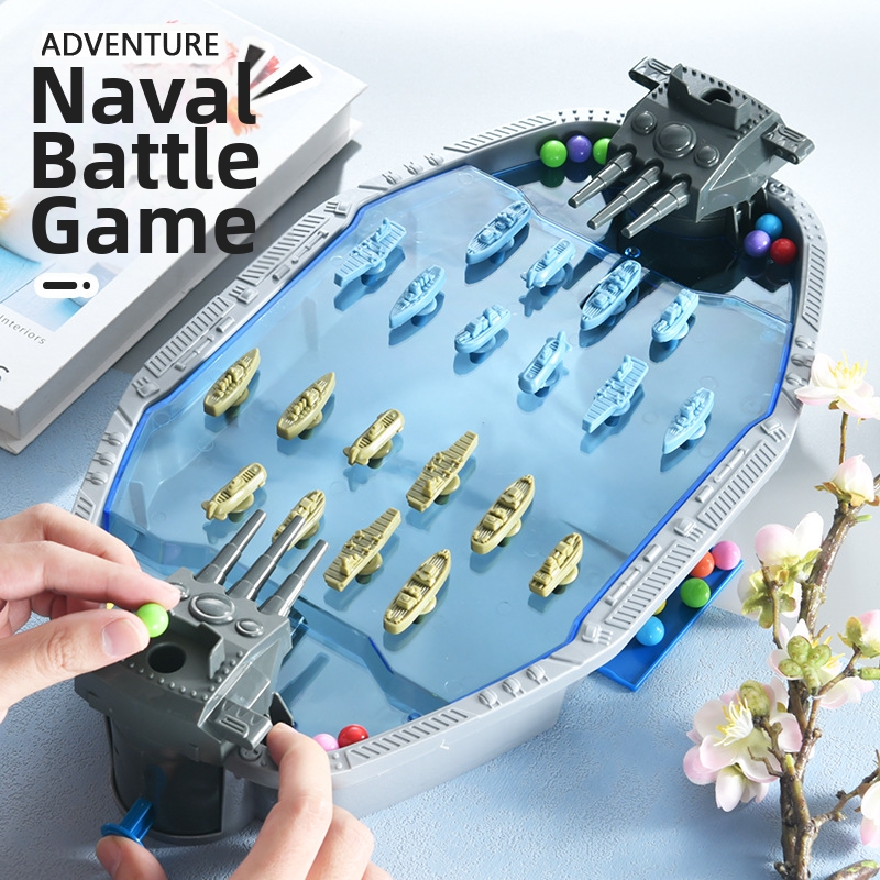 Classic Navy Battle 2-Player M - Board Game For 3 Players ulasan dan harga