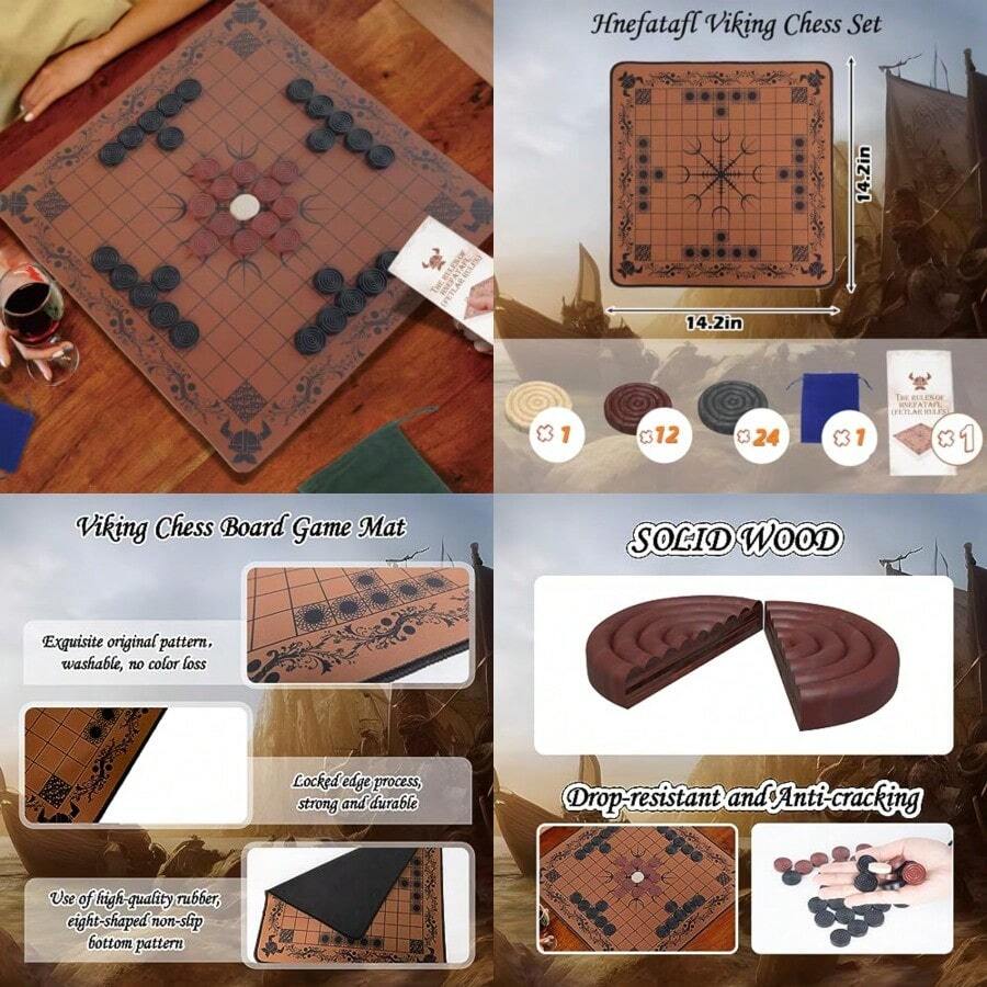 HNEFATAFL: Viking Chess Board  - Board Game Vikings ulasan dan harga
