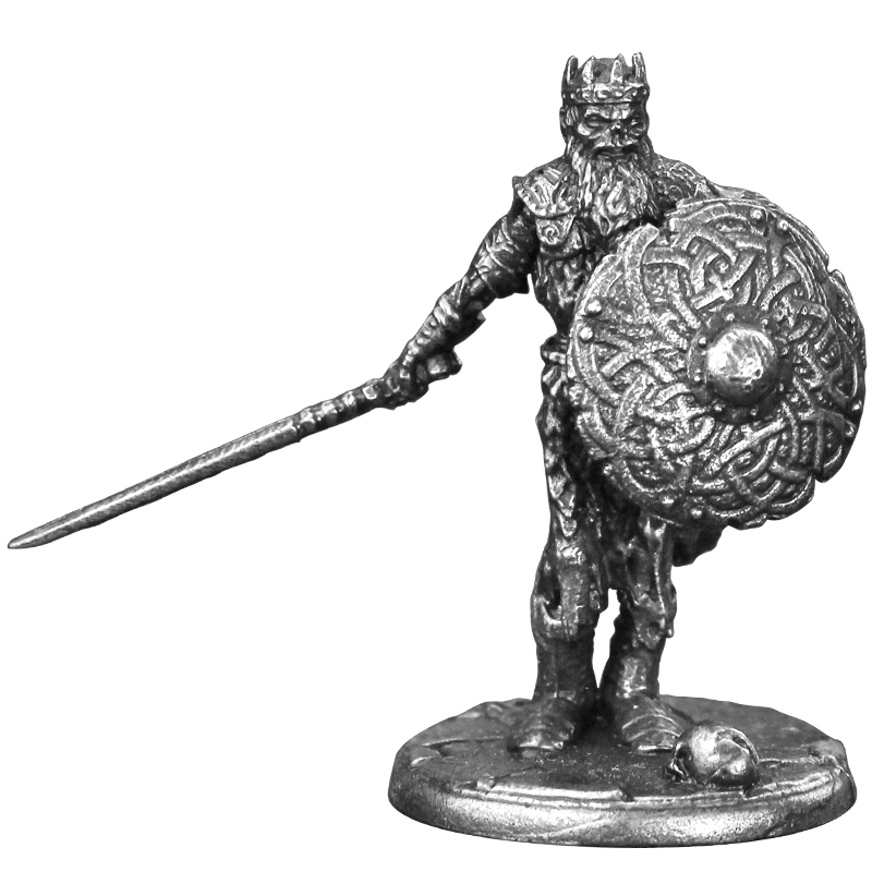 Viking Skull Warrior Corps Met - Board Game Vikings ulasan dan harga