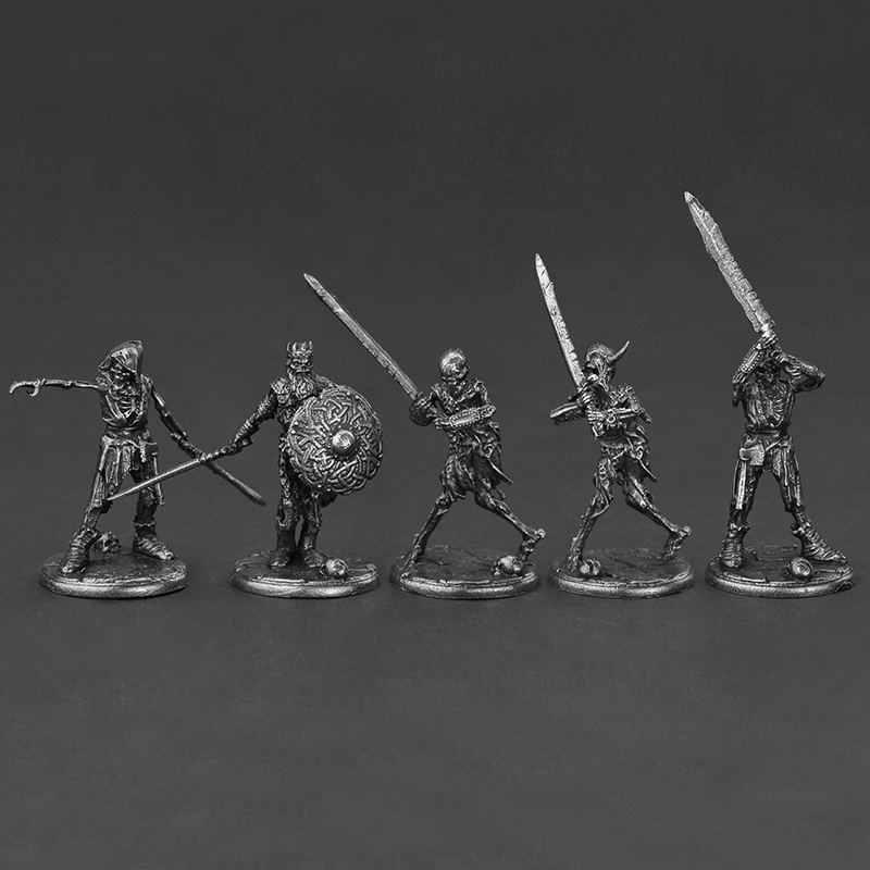 Viking Skull Warrior Corps Met - Board Game Vikings ulasan dan harga