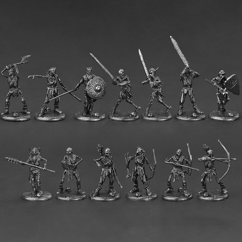 2025 Metal Viking Skeleton War - Board Game Vikings ulasan dan harga