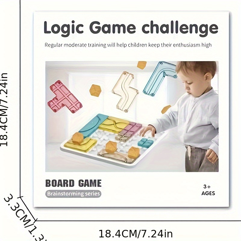 Children Logic Thinking Game B - Board Game Question ulasan dan harga