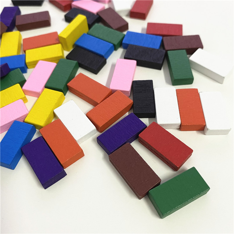 50Pcs 20*10*5mm Colorful Brick - Board Game Verdant ulasan dan harga