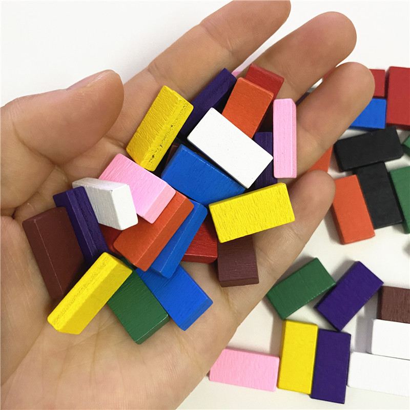 50Pcs 20*10*5mm Colorful Brick - Board Game Verdant ulasan dan harga