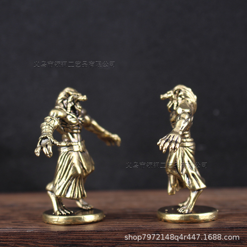 Brass Werewolf Miniature Ornam - Board Game Werewolf ulasan dan harga