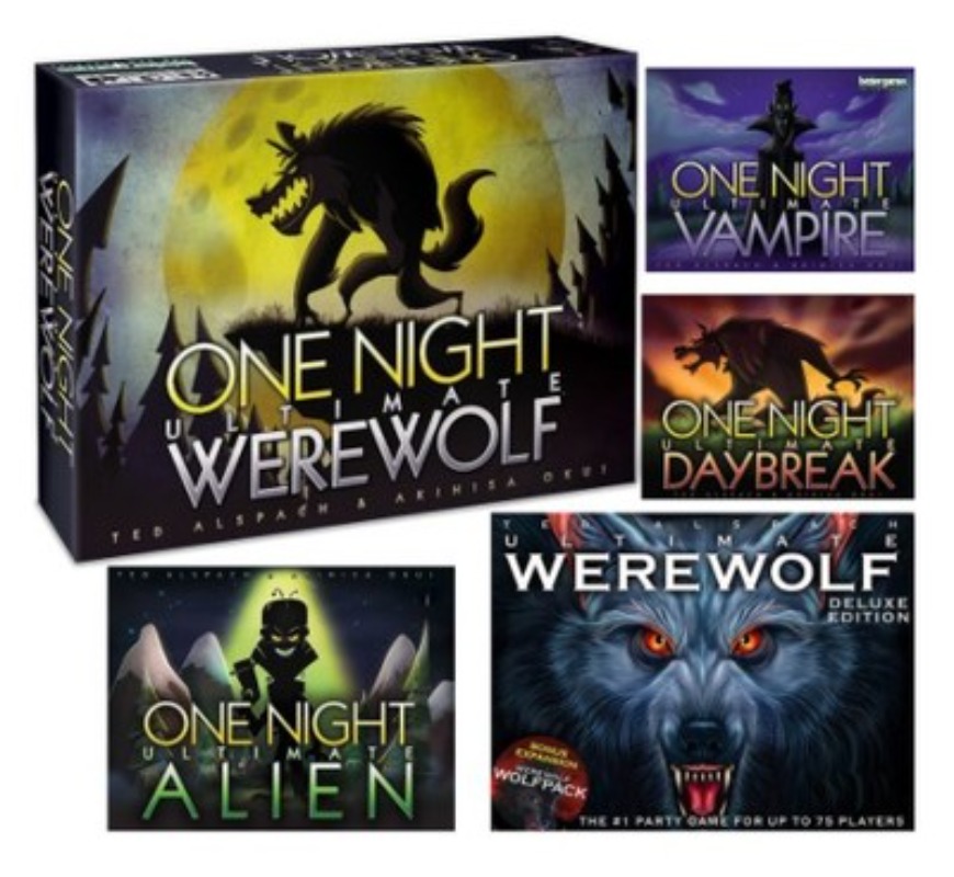 English Version One Night Ulti - Board Game Werewolf ulasan dan harga