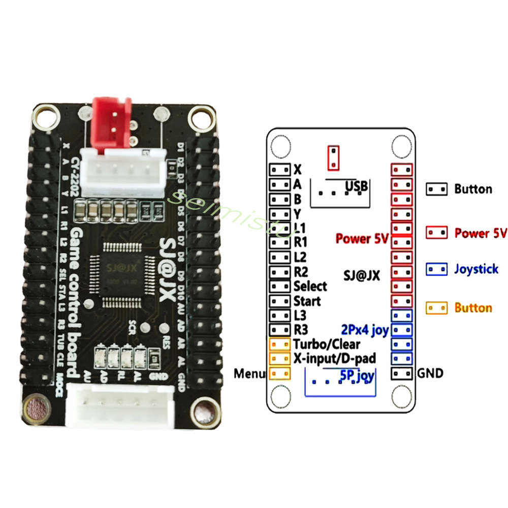 Arcade Joystick Copy Sanwa Neo - Board Game Nippon ulasan dan harga