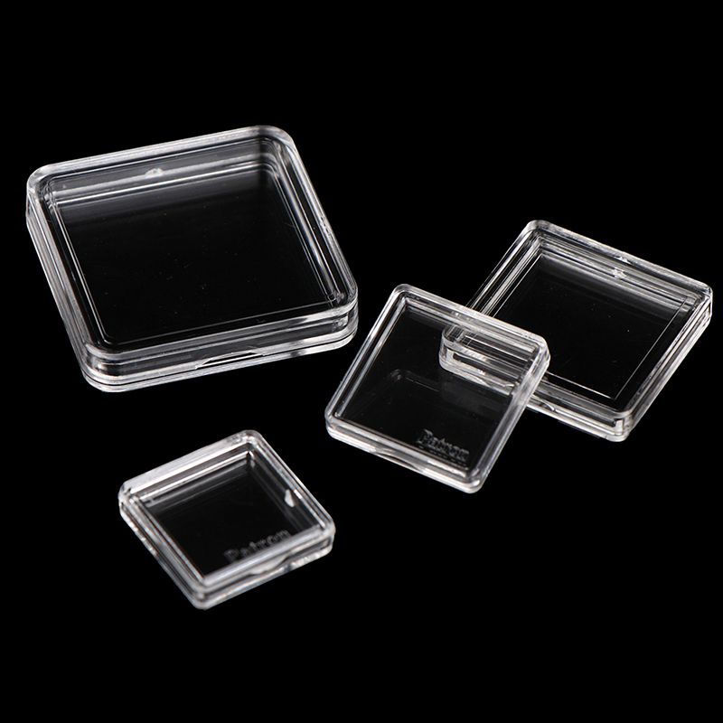 10PCS Square Clear Plastic Pro - Board Game Verdant ulasan dan harga