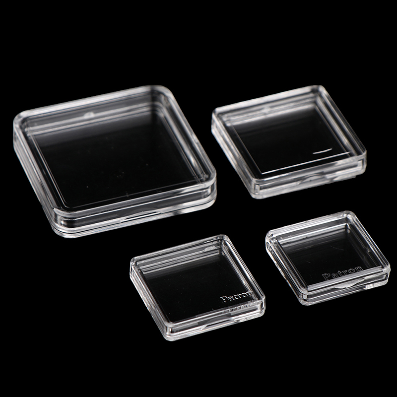 10PCS Square Clear Plastic Pro - Board Game Verdant ulasan dan harga