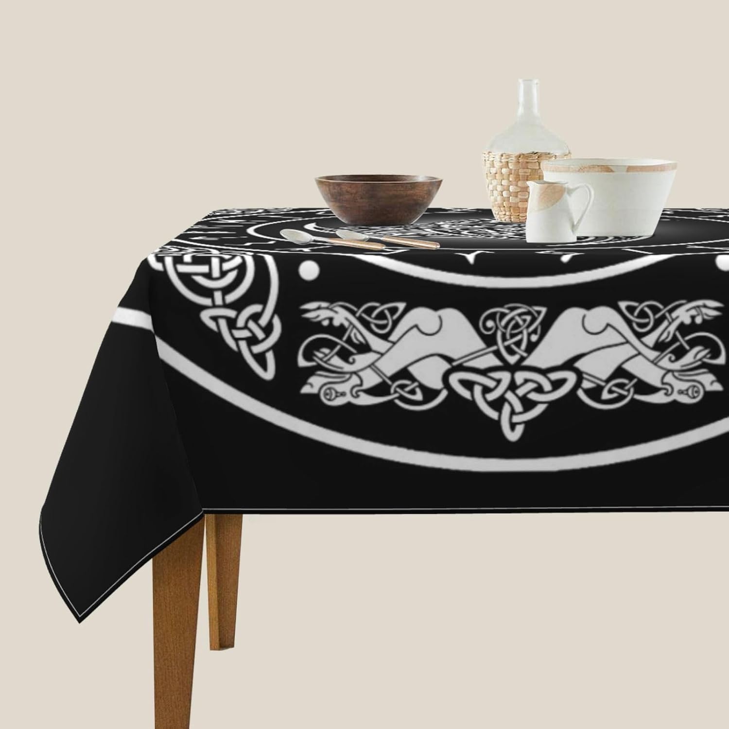 Viking Style Rectangle Tablecl - Board Game Vikings ulasan dan harga