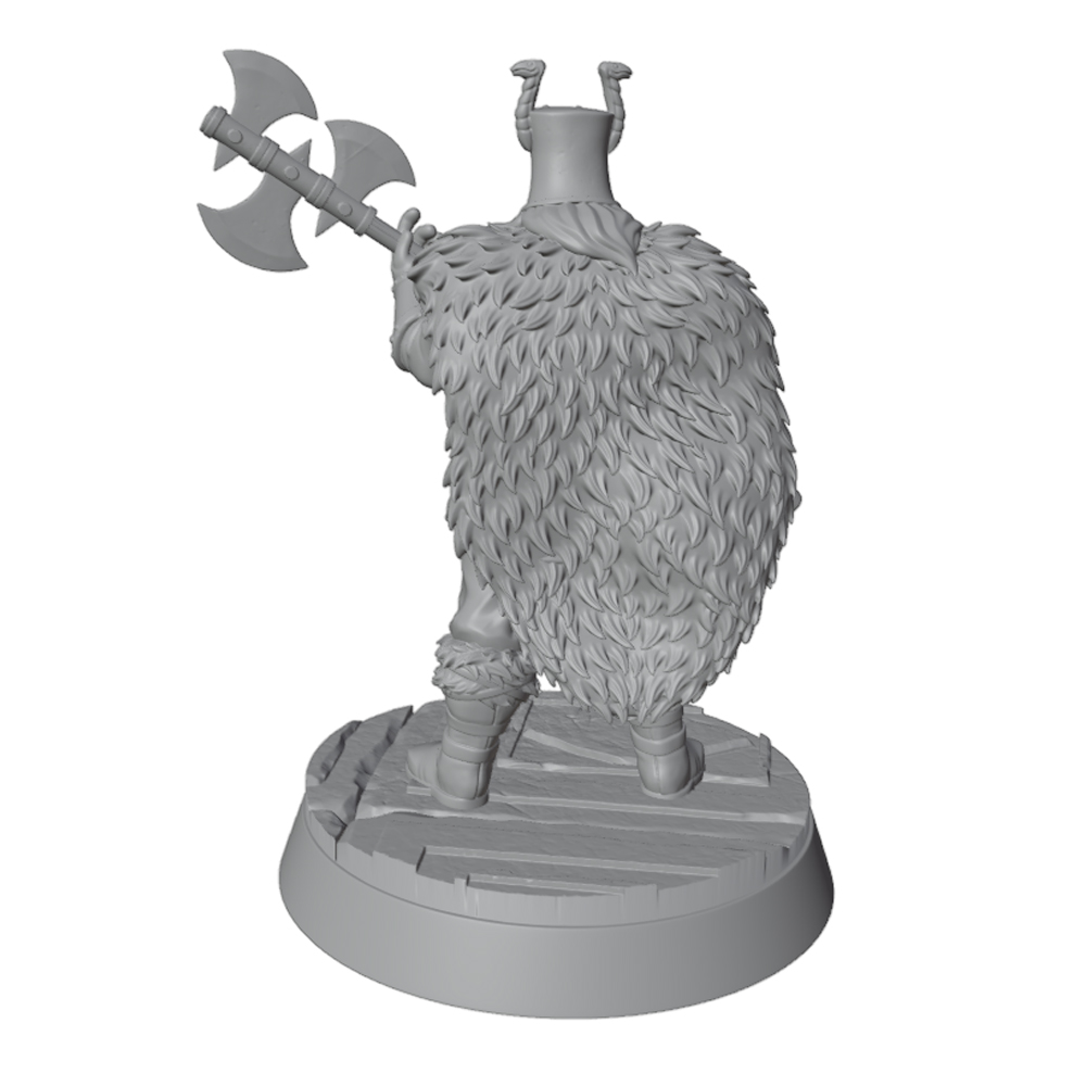1/24Nordic Viking axe-wielding - Board Game Vikings ulasan dan harga