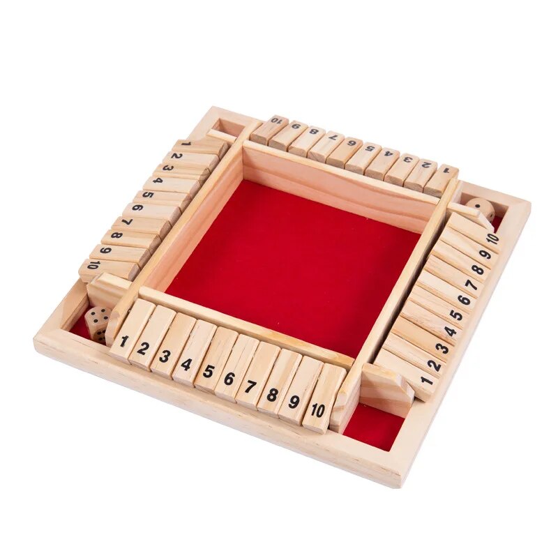 Wooden Dice Board Game Shut Th - Board Game Azul ulasan dan harga