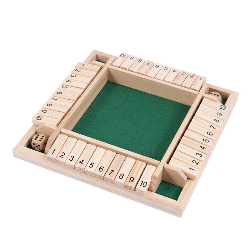 Wooden Dice Board Game Shut Th - Board Game Azul ulasan dan harga